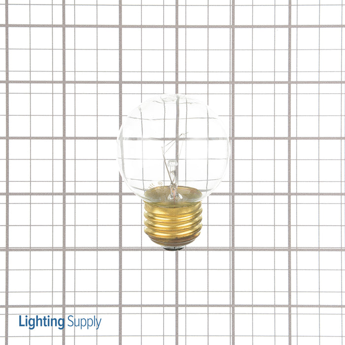 Sunlite 25G16/CL/MED/12PK Incandescent 25W 180Lm 2600K G16 Lamp 12 Pack (40135-SU)