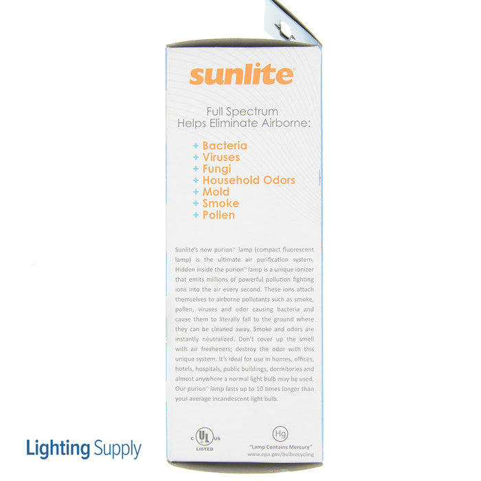 Sunlite AP23/30K Compact Fluorescent 3000K 120V 23W 1500Lm T3 Medium E26 Non-Dimmable (05571-SU)