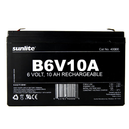 Sunlite B6V10A Emergency Backup Battery (40000-SU)