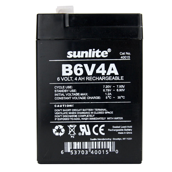 Sunlite B6V4A Emergency Back-Up Battery (40015-SU)