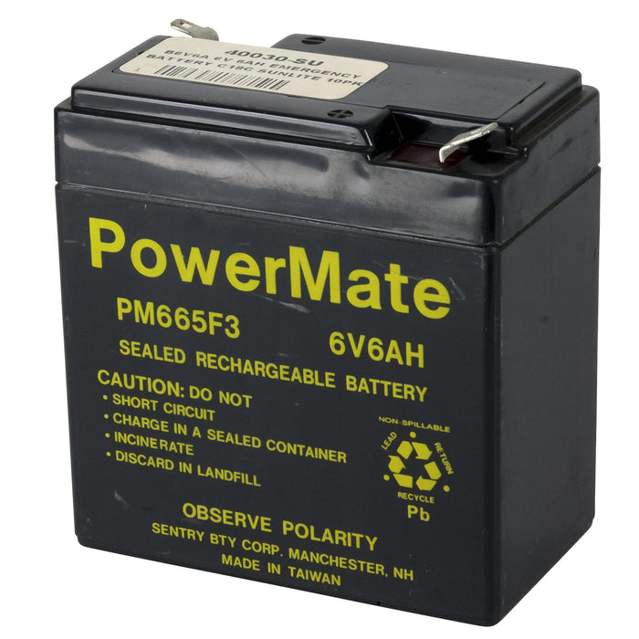 Sunlite B6V6A Emergency Backup Battery (40030-SU)
