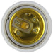 Sunlite E139/12PK GU24 Socket To Medium Base Adapter Converts GU24 Fixtures To Use Medium Base E26 Bulbs Easy To Install White 12 Pack (40850-SU)