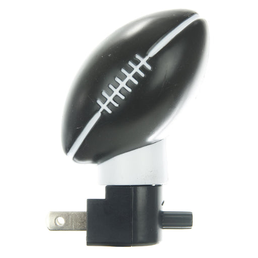 Sunlite E168 Sports Theme Decorative Nightlight Plug In Portable Bulb Included UL Listed Football 1 Pack (04044-SU)