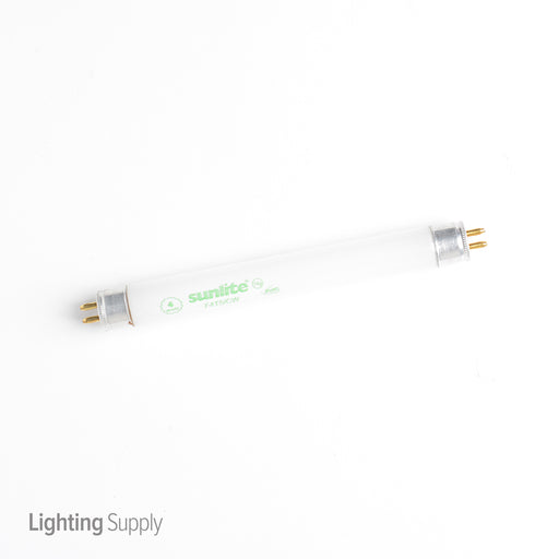 Sunlite F4T5/CW Fluorescent 4100K 4W 135Lm Tubular T5 Mini Bi-Pin G5 Non-Dimmable (05040-SU)