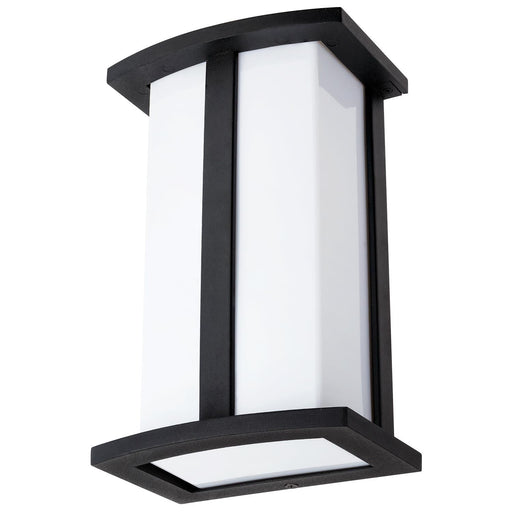 Sunlite FIX/WS/E26/BLACK Rectangular Incandescent Wall Mount Sconce Fixture Black Finish 120V (46093-SU)