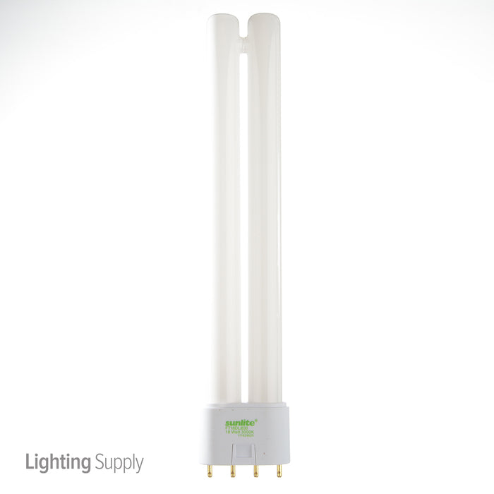 Sunlite FT18DL/830 Compact Fluorescent 3000K 18W 1200Lm FT 4-Pin 2G11 Plug-In Non-Dimmable (02165-SU)