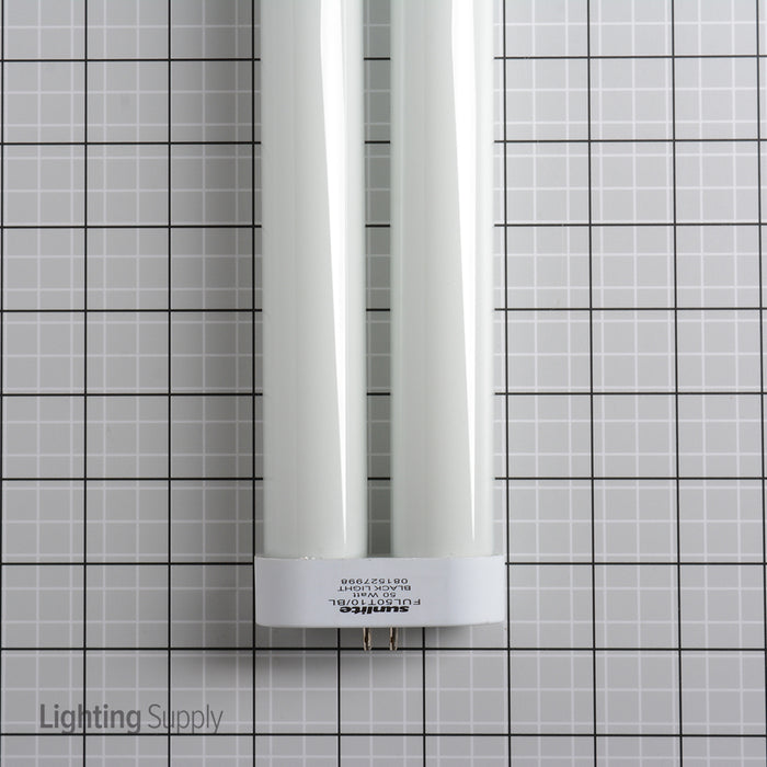 Sunlite FUL50T10/BL Black Light Compact Fluorescent 120V 50W FUL 4-Pin (GX10Q) Plug-In Non-Dimmable (05180-SU)