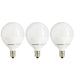 Sunlite G16.5/LED/7W/D/E12/FR/E/27K/3PK LED 7W 500Lm 2700K G16.5 Lamp Candelabra Base 3-Pack (40299-SU)
