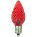 Sunlite L3C7/LED/R/6PK Red LED 120V 0.4W 4Lm Nightlight C7 Candelabra E12 Non-Dimmable (80702-SU)