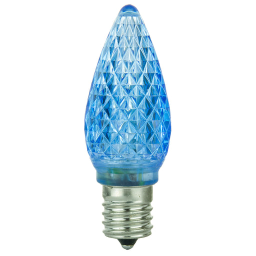 Sunlite L3C9/LED/B/6PK Blue LED 120V 0.4W 2.5Lm Nightlight C9 Intermediate E17 Non-Dimmable (80705-SU)