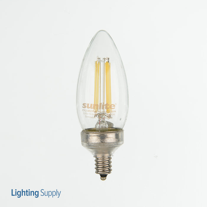 Sunlite LED B11 Bulb 8.8W 800Lm 5000K 120V E12 Base (81338-SU)