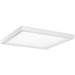 Sunlite LFX/MP/9S/18W/E/D/SCT/WH 18W 9 Inch Square LED Mini Flat Panel Fixture 3000K/4000K/5000K CCT Tunable White Finish (81287-SU)