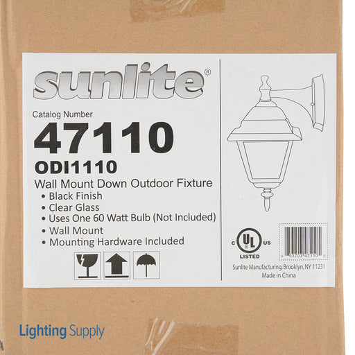 Sunlite ODI1110/BK 120V Non-Dimmable (47110-SU)