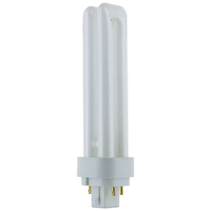 Sunlite PLD18/E/SP30K Compact Fluorescent 3000K 120V 18W 1080Lm PLD G24Q-2 (4-PIN) Non-Dimmable (60165-SU)