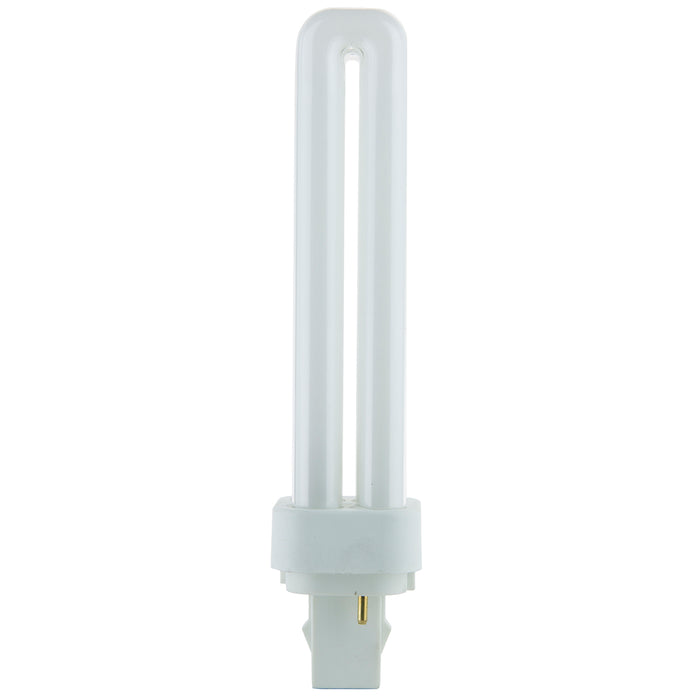Sunlite PLD18/SP27K Compact Fluorescent 2700K 18W 1080Lm PLD G24D-2 Non-Dimmable (60190-SU)