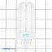Sunlite PLT18/E/SP27K Compact Fluorescent 2700K 18W 1200Lm PLT 4-Pin GX24Q-2 Plug-In Non-Dimmable (60500-SU)