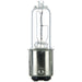 Sunlite Q100/CL/DC Halogen 3200K 120V 100W 1500Lm SPECIALTY T4 Double Contact Bayonet BA15D Dimmable (03125-SU)