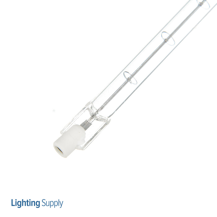 Sunlite Q1500T3/CL/240V Halogen 3200K 240V 1500W 28000Lm T3 Recessed Single Contact R7S Dimmable (03390-SU)