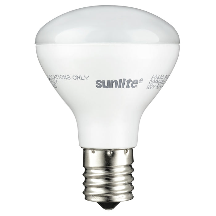 Sunlite R14/LED/N/E17/4W/D/E/27K LED 2700K 120V 4W 280Lm Reflector R14 Intermediate E17 Dimmable (80430-SU)