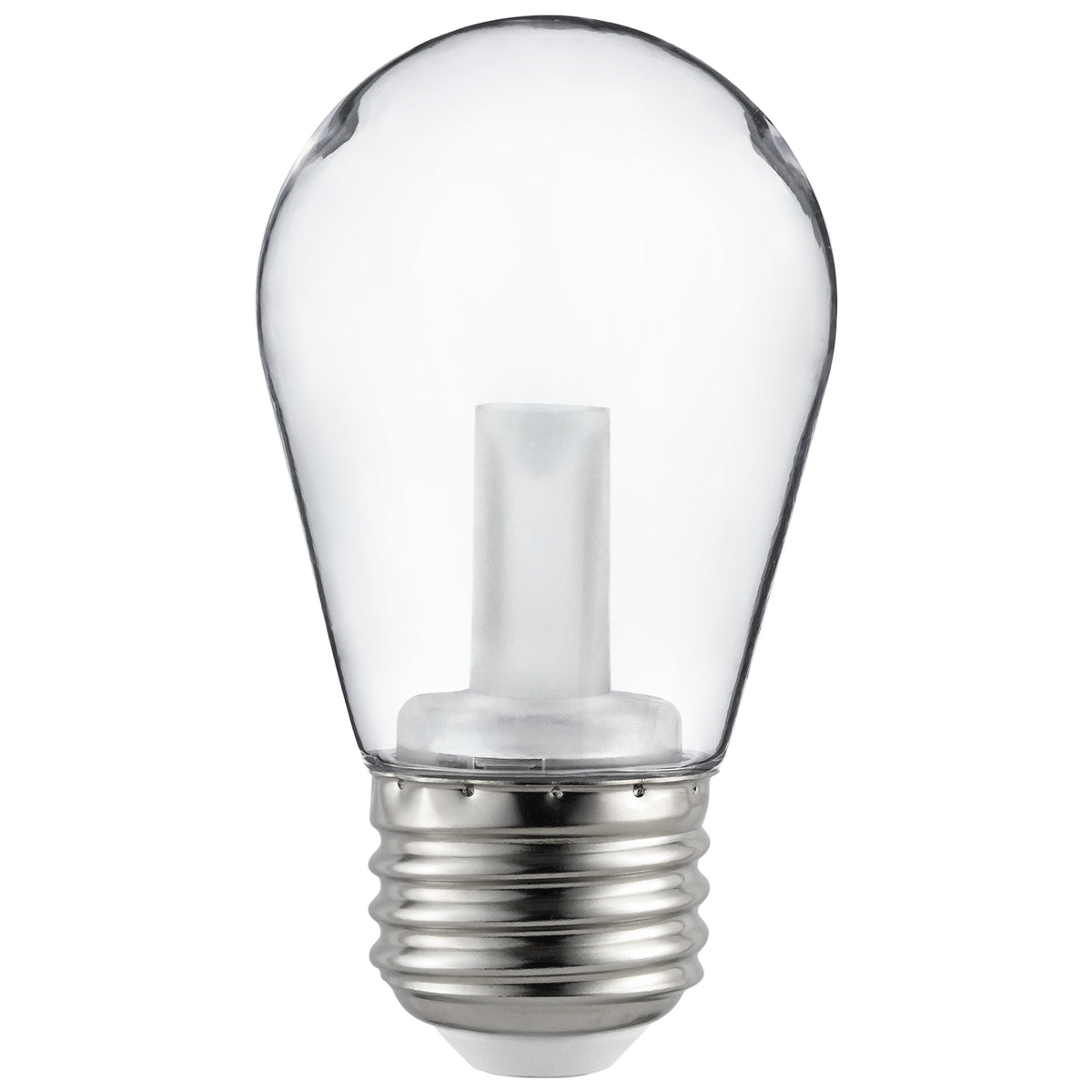 Sunlite 81068-SU 1 Watt S11 Lamp Medium (E26) Base Warm White 2700K