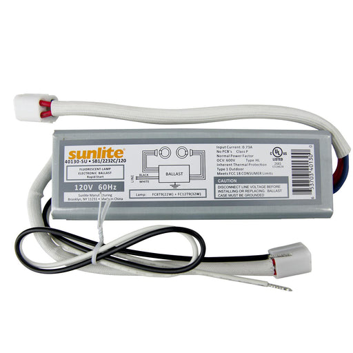 Sunlite SB122/32C120 FC8 And FC12 120V Electric Ballast (40130-SU)