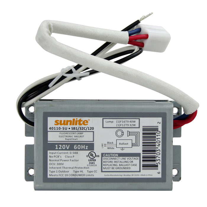 Sunlite SB132C120 FC12 120V Electric Ballast (40110-SU)