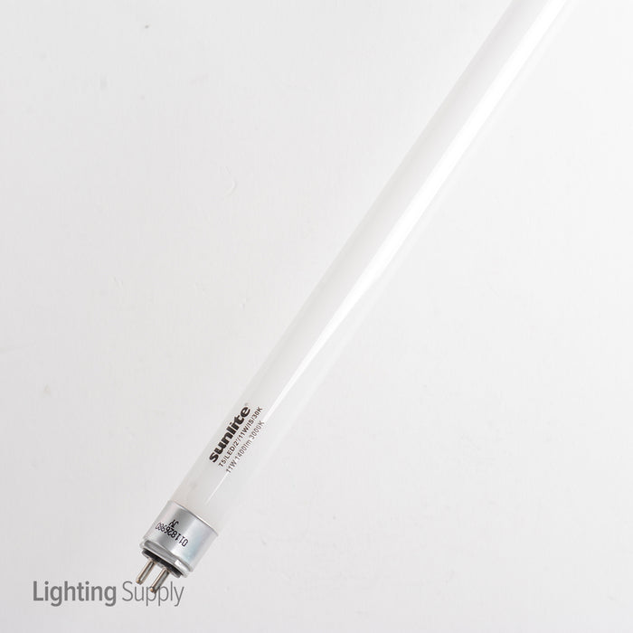 Sunlite T5/LED/2&#039;/11W/IS/30K LED 3000K 11W 1350Lm Tubular T5 Mini Bi-Pin G5 Non-Dimmable (88220-SU)