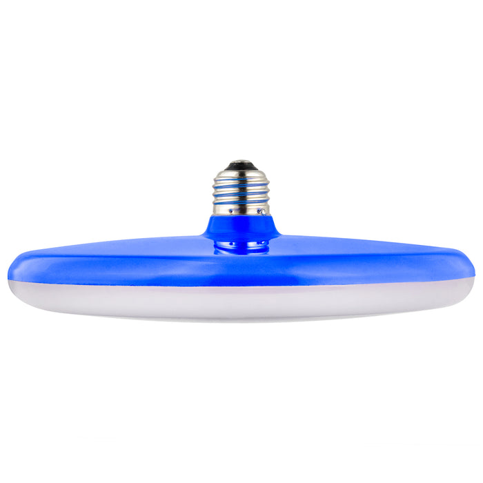 Sunlite UFO/LED/15W/30K/Blue LED 3000K 120V 15W 1250Lm Medium E26 Base Non-Dimmable (80766-SU)