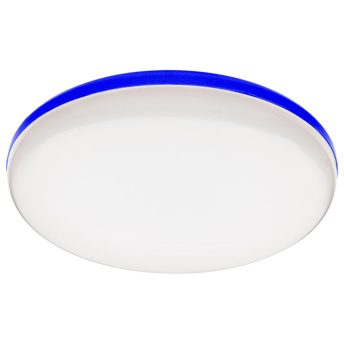 Sunlite UFO/LED/7W/30K/Blue LED 3000K 120V 7W 550Lm Medium E26 Base Non-Dimmable (80762-SU)