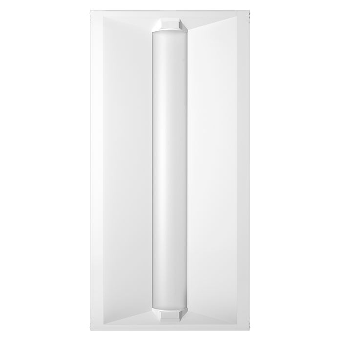 RAB SWISH34 2X4 LED Troffer Wattage/CCT Selectable 40W/35W/30W 3500K/4000K/5000K 120-2277V Battery Backup (SWISH34-2X4/E)