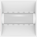 RAB SWISHAIR 2X2 LED Air-Return Troffer Wattage/CCT Selectable 35W/26W/18W 3500K/4000K/5000K 120-277V 0-10V Dimming Air Handling Battery Backup (SWISHAIR2X2/E)