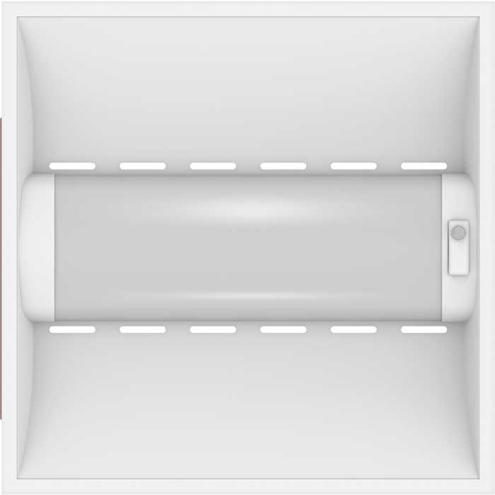 RAB SWISHAIR 2X2 LED Air-Return Troffer Selectable 35W/26W/18W 3500K/4000K/5000K 120-277V 0-10V Dimming Air Handling PIR Sensor Battery Backup (SWISHAIR2X2/PIR/E)