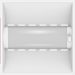 RAB SWISHAIR 2X2 LED Air-Return Troffer Selectable 35W/26W/18W 3500K/4000K/5000K 120-277V 0-10V Dimming Air Handling PIR Sensor Battery Backup (SWISHAIR2X2/PIR/E)