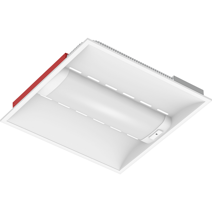 RAB SWISHAIR 2X2 LED Air-Return Troffer Selectable 35W/26W/18W 3500K/4000K/5000K 120-277V 0-10V Dimming Air Handling Motion Occupancy Sensor Battery Backup (SWISHAIR2X2/MVS/E)