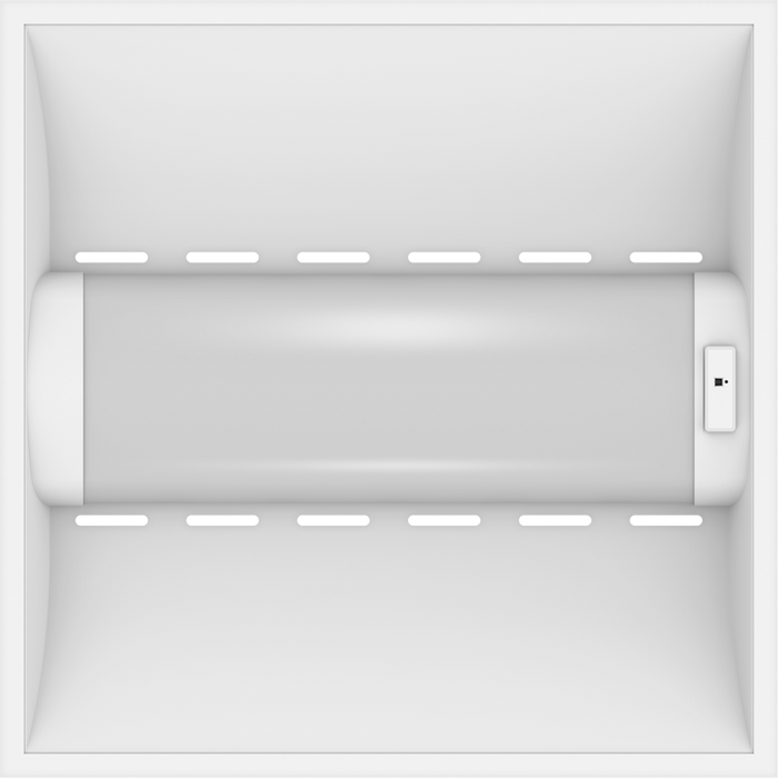 RAB SWISHAIR 2X2 LED Air-Return Troffer Wattage/CCT Selectable 35W/26W/18W 3500K/4000K/5000K 120-277V 0-10V Dimming Air Handling Motion Occupancy Sensor (SWISHAIR2X2/MVS)