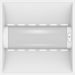 RAB SWISHAIR 2X2 LED Air-Return Troffer Wattage/CCT Selectable 35W/26W/18W 3500K/4000K/5000K 120-277V 0-10V Dimming Air Handling Motion Occupancy Sensor (SWISHAIR2X2/MVS)