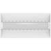 RAB SWISHAIR 2X4 LED Air-Return Troffer Selectable 44W/35W/26W 3500K/4000K/5000K 120-277V 0-10V Dimming Air Handling Motion Occupancy Sensor Battery Backup (SWISHAIR2X4/MVS/E)