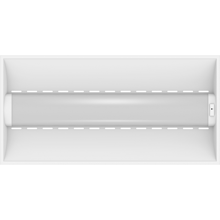 RAB SWISHAIR 2X4 LED Air-Return Troffer Wattage/CCT Selectable 44W/35W/26W 3500K/4000K/5000K 120-277V 0-10V Dimming Air Handling Motion Occupancy Sensor (SWISHAIR2X4/MVS)
