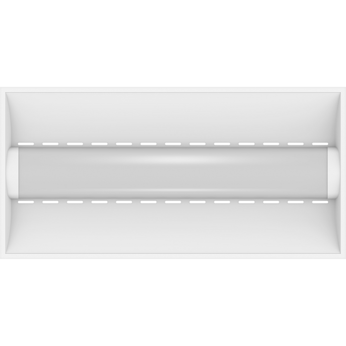 RAB SWISHAIR 2X4 LED Air-Return Troffer Wattage/CCT Selectable 44W/35W/26W 3500K/4000K/5000K 120-277V 0-10V Dimming White Air Handling (SWISHAIR2X4)