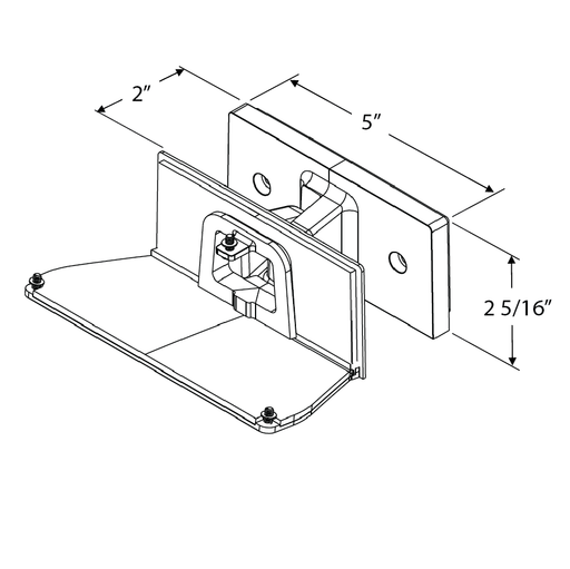 RAB Swivel 65 Degree For WPLEDS Bronze (SWIVEL65M)