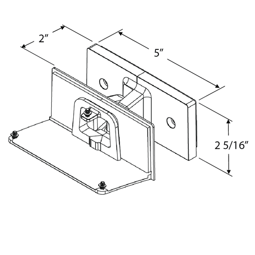 RAB Swivel 65 Degree For WPLEDS Bronze (SWIVEL65S)