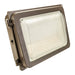 TCP LED Slim Wall Pack Wattage/CCT Selectable 60W/80W/100W 3000K/4000K/5000K 0-10V Dimming 120-277V Bronze (SWPUZDSW8CCT)