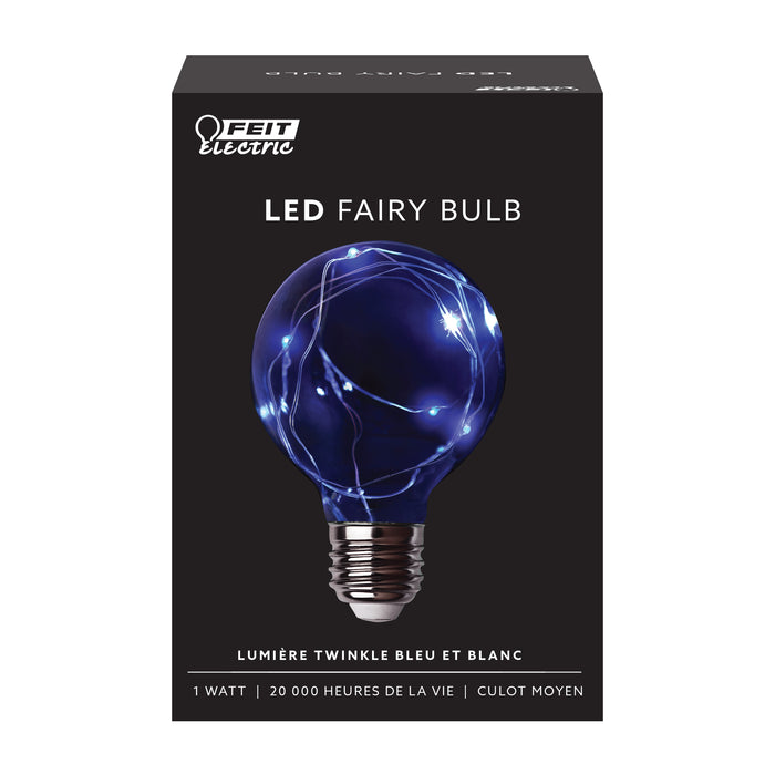 Feit Electric G25 Twinkling LED Fairy Light Bulb (FY/G25/B/TWK/LED)