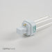 Sylvania CF13DD/827/ECO 13W T4 Quad Tube Compact Fluorescent 2700K 82 CRI Bi-Pin GX23-2 Plug-In Base White Bulb (21117)