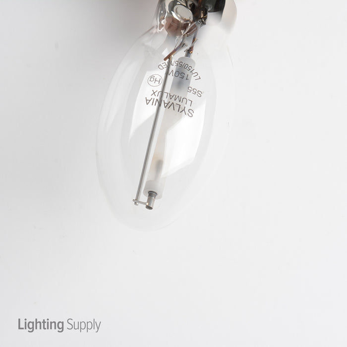 Sylvania LU150/55/MED 150W E17 High Pressure Sodium 2100K Medium E26 Base Clear Bulb S55/O (67508)