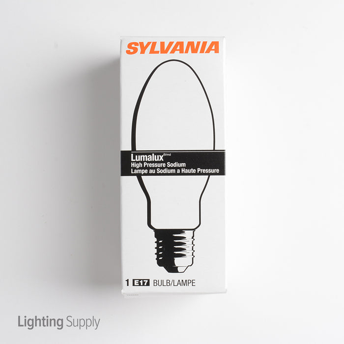 Sylvania LU150/55/MED 150W E17 High Pressure Sodium 2100K Medium E26 Base Clear Bulb S55/O (67508)
