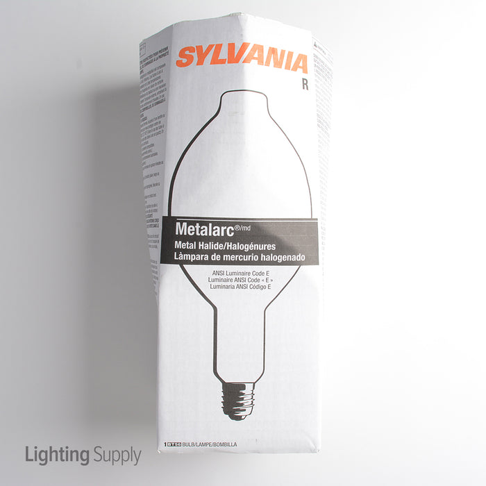 Sylvania M1500/BU-HOR 1500W BT56 Probe Start Metal Halide 4000K Mogul E39 Base Clear Bulb M48/E (64431)