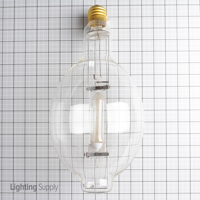 Sylvania M1500/BU-HOR 1500W BT56 Probe Start Metal Halide 4000K Mogul E39 Base Clear Bulb M48/E (64431)