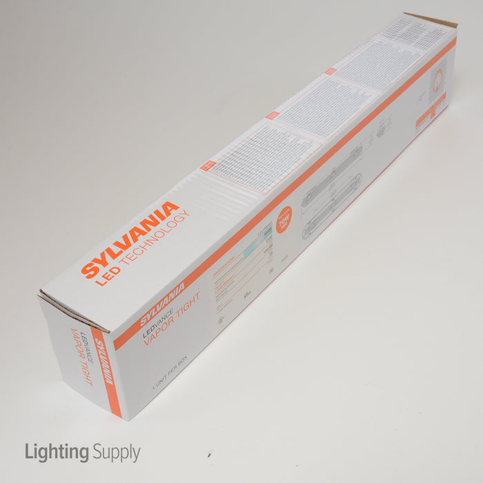 Sylvania VAPOR1A/025UNVD840/24EC/GR 25W 24 Inch LED 0-10V Dimming Vapor Tight Fixture With Clear Lens-4000K 120-277V 80 CRI 3100 Lumen-DLC Premium (74530)