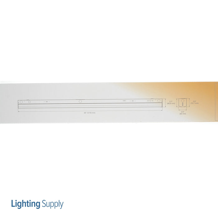 Sylvania LED Strip Light 4000K 4 Foot 22W 120-277V White Emergency Battery Backup (65183)